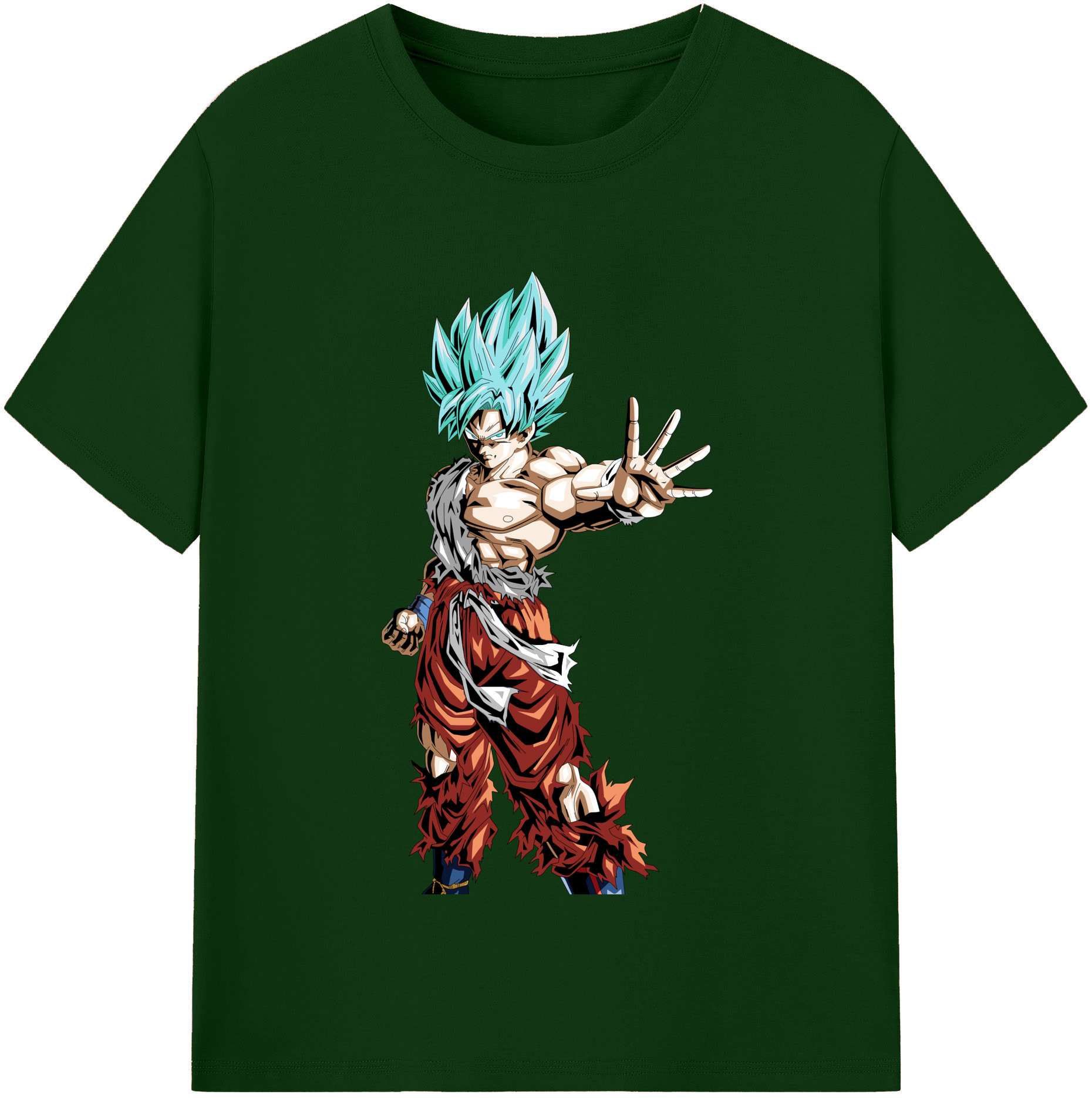 （画像用） ドラゴンボール 孫悟空（そん ごくう）Son Goku カカロット DRAGON BALL Kakarotto 綿100％半袖Tシャツ（フロントプリント）